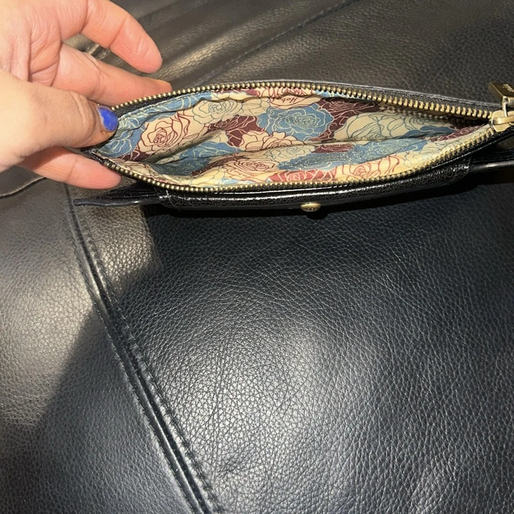 HOBO Black Leather Wallet - Picture 7 of 10